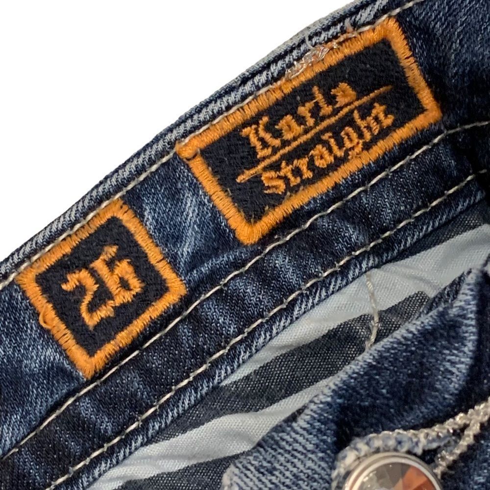 Nwot Rock Revival Karla Straight Jeans 26 — image 6 of 8
